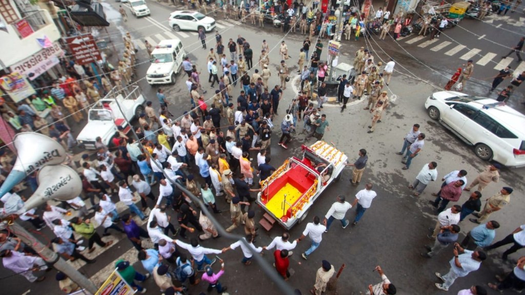 Ahmedabad Rath Yatra Route, Ahmedabad Rath Yatra Traffic Control