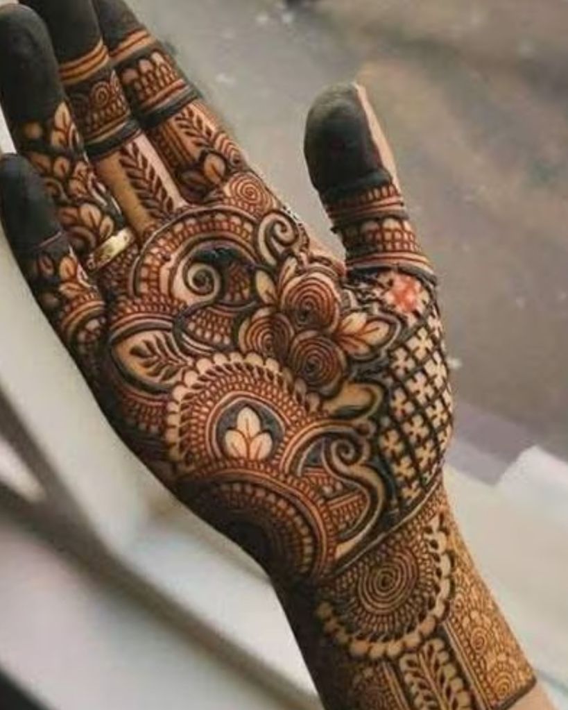 Mehndi design ideas in gujarati |  સરળ અને સુંદર મહેંદી ડિઝાઇન