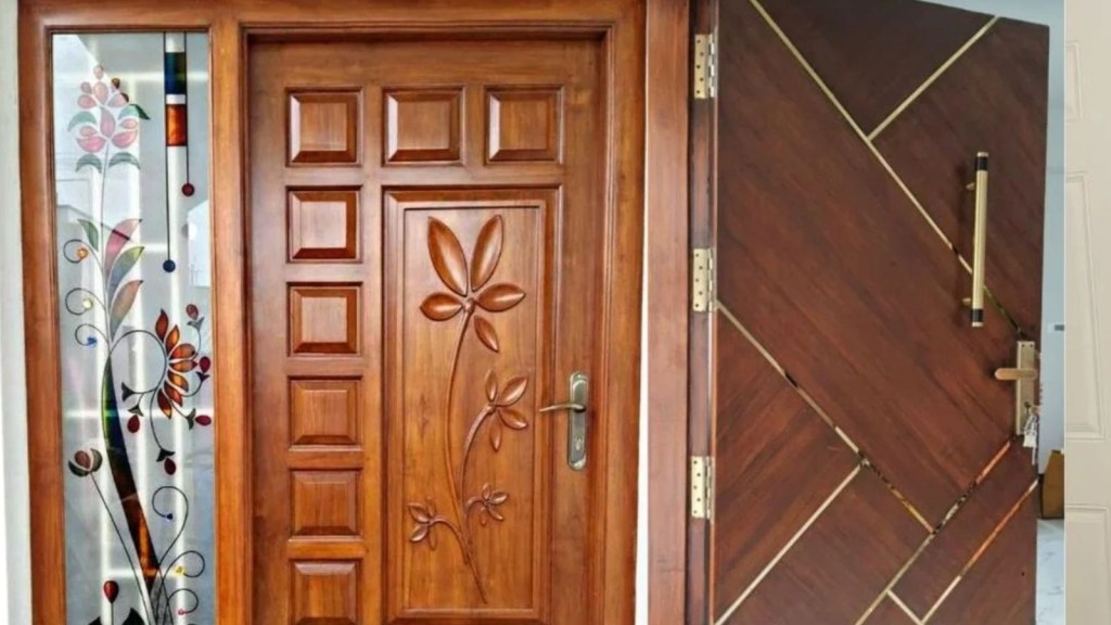 Wooden Door, લાકડાનો દરવાજો