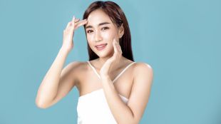 morning routine for glowing skin