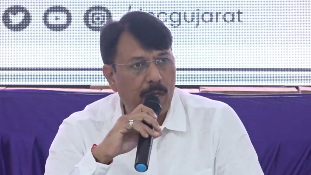 Congress Amit Chavda alleges vote chori in Gujarat