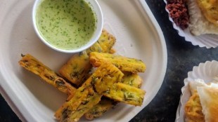 Maharashtrian Kothimbir Vadi recipe