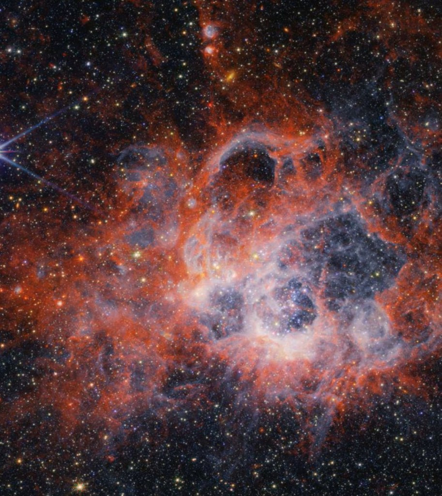 NASA James Webb Space Telescope Hot Young Star Image | નાસા જેમ્સ વેબ ટેલિસ્કોપ દ્વારા લેવાયેલ તારા રચનાની છબી