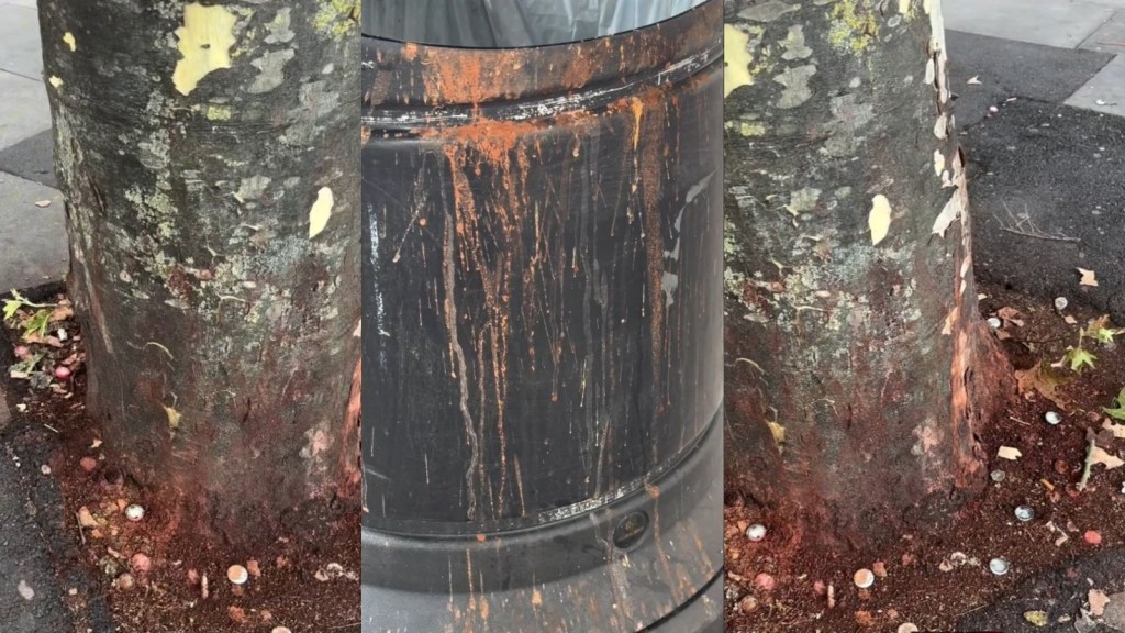 Spitting problem in London