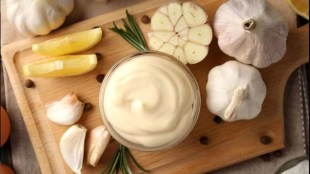 garlic with curd