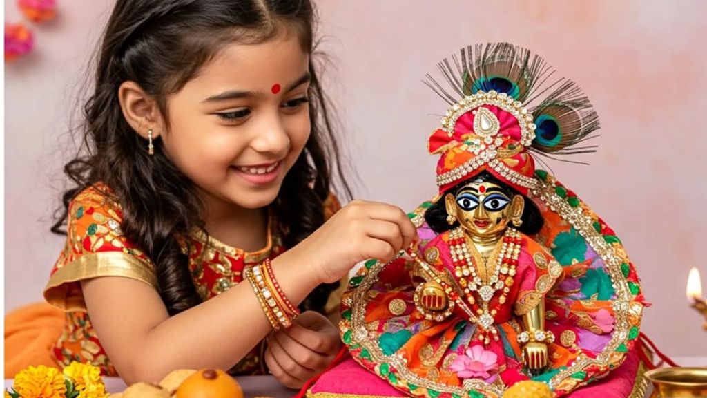 janmashtami 2025 | laddu gopal | janmashtami vrat puja niyam | krishna Janmashtami | Bal gopal