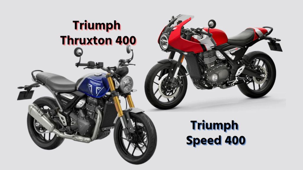 triumph thruxton 400 vs speed 400 comparison | triumph thruxton 400 | triumph speed 400 | triumph motorcycles